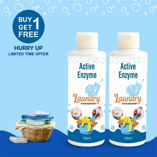 Active Enzyme Laundry Stain Remover – Pack of 2 (Buy One Get One Free)